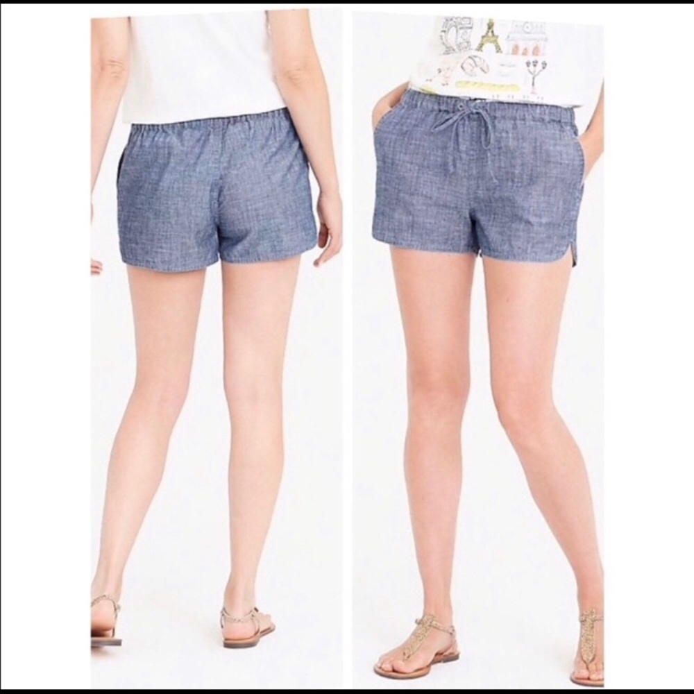 🆕 NWOT 🆕 Medium J.Crew Chambray Shorts